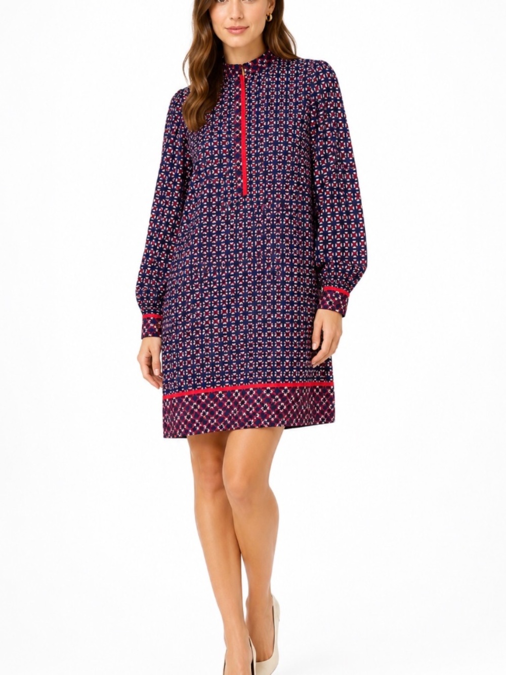 LAUREN RALPH LAUREN PATTERNED DRESS